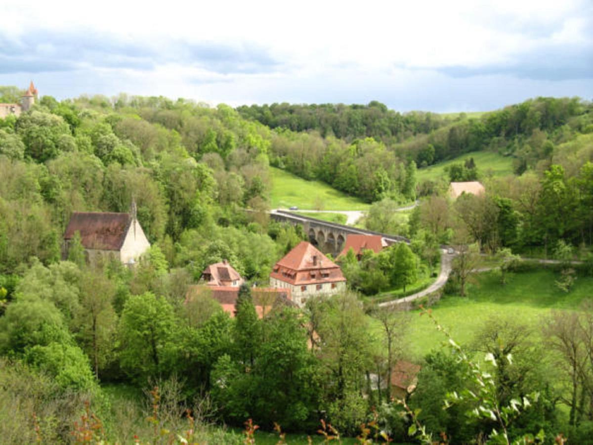 Herrnmuehle - Pension & Ferienwohnungen Rothenburg ob der Tauber Luaran gambar