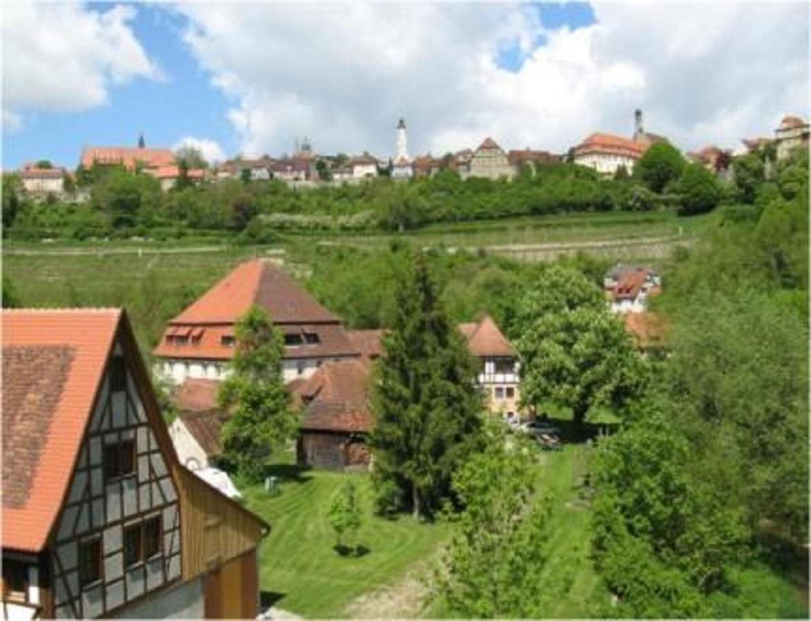 Herrnmuehle - Pension & Ferienwohnungen Rothenburg ob der Tauber Luaran gambar