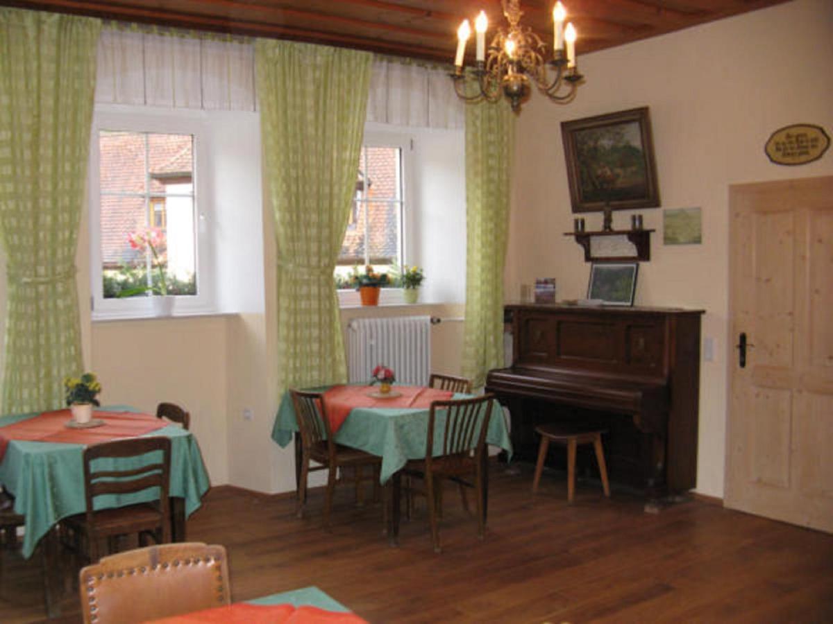 Herrnmuehle - Pension & Ferienwohnungen Rothenburg ob der Tauber Luaran gambar